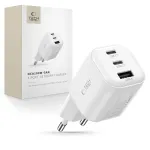 TECH-PROTECT NCA100W-GAN-AVS 3 prievadų GaN tinklo įkroviklis PD 3.2 100W / QC3.0 baltas