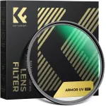 KF Nano-X MRC UV filtras 77mm &ndash; pažangi apsauga nuo ultravioletinių spindulių, itin plonas aviacinio aliuminio rėmelis, japoni&scaron;kas AGC stiklas, 28 sluoksnių daugiafunkcinė danga