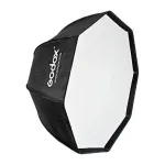 Godox SB-UBW95 95 cm a&scaron;tuonkampis skėčio tipo softbox su Bowens laikikliu, sidabriniu vidumi, difuzoriais ir ne&scaron;iojimo krep&scaron;iu