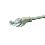 DSIT CAT 6 tinklo laidas U/UTP - 10 m - pilkas - CCA (DC-C61-100)