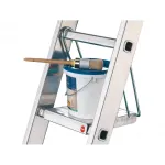 HAILO SavetyLine papildoma pakopa ant laiptų, 2 pakopų sulankstoma pakopėlė, aliuminis, 150 kg, T&Uuml;V/GS