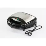 Brock SSM 2004 SS 3-in-1 sumu&scaron;tinių, vaflių ir rie&scaron;utėlių keptuvas, 750W, juodas/plieninis