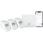 &bdquo;Smart Home&ldquo; &scaron;ildymo pradžios rinkinys HomeMatic HmIP-HAP su 3 radiatorių termostatais