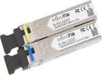 MikroTik S-35LC20D BiDi SFP modulis, 1,25G vienmodis LC Simplex, 20km, 1310nm/1550nm, DDM