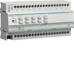 HAGER TYMS620D KNX Secure jungiklių ir žaliuzių pavara, 20 jungiklių / 10 žaliuzių kanalų, 16 A, DIN bėgelis