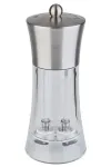APS 40545 2-in-1 druskos ir pipirų malūnėlis 18,5 cm nerūdijantis plienas akrilas