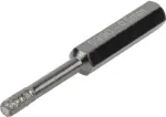 Wolfcraft 5990000 deimantinis grąžtas 6 mm &scaron;e&scaron;iakampiu kotu