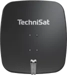 TechniSat SATMAN 65 PLUS palydovinė lėk&scaron;tė - 65 cm, 35,7 dBi stiprinimas, HDTV, stiebo tvirtinimas, &scaron;viesiai pilka