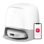Roborock Qrevo CurvX 0.258 L Baltas