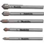Gręžtų rinkinys Makita E-25410 stiklui ir plytelėms, 5 vnt.