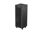 Lanberg FF01-6632-23BL spintelė stovui 32U laisvai pastatoma spintelė juoda