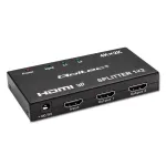 Qoltec 51796 aktyvus HDMI daliklis į 2 HDMI i&scaron;vestis, 4K x 2K, 3,4 Gb/s