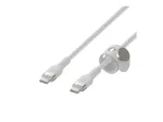 USB C laidas Belkin BOOST&uarr;CHARGE PRO Flex 2m USB C baltas