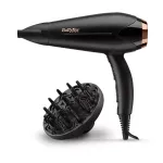BaByliss D570DE Turbo Shine plaukų džiovintuvas, juodas