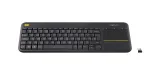Belaidė jutiklinė klaviatūra Logitech K400 Plus