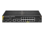 HPE Aruba Networking 6100 12G Class4 PoE 2G/2SFP+ 139W valdomas L3 gigabitinis Ethernet (10/100/1000) maitinimas per Ethernet (PoE) 1U juodas