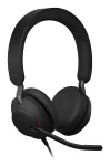 Jabra Evolve2 40 SE ausinės su laidas, ausinė ant galvos, skambučiai/muzika, USB Type-C / USB Type-A, juodos