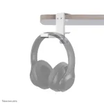 Neomounts ADS11-171SL laikiklis ausinėms, universalus, su spaustuku, i&scaron; aliuminio, sidabro spalvos