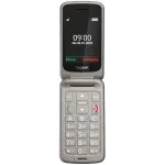 Gigaset GL595 i&scaron;skleidžiamas mobiliojo ry&scaron;io telefonas, 2,8 colio ekranas, sidabrinis