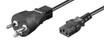 Microconnect PE1204100R maitinimo laidas 10 m, juodas, IEC 320 C13