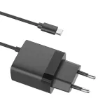 Subsonic SA5713 maitinimo adapteris, skirtas Nintendo Switch 1/2, 30 W, USB-C, 1,5 m, juodos spalvos