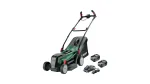 Bosch 37-550 baterijinis vejapjovė užvedama pėsčiomis, juoda, žalia