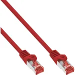 InLine Patch Laidas S/FTP PiMF Cat.6 250MHz PVC CCA raudonas 0,25m