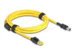 Delock Laidas RJ45 Ki&scaron;tukas Cat.6 į Mini I/O 8 Kontaktų D-Form Type 2 2 m (81251)