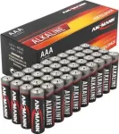 &Scaron;arminės AAA baterijos ANSMANN 1521-0015 &ndash; pakuotė po 40 vnt.