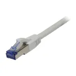 Pataisinis laidas RJ45 - CAT6A 500MHz - 0,5m - baltas - S-STP (S/FTP) - AWG26 - LSZH - Synergy 21