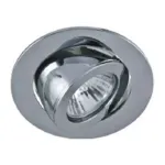 Synergy 21 LED Retrofit GU10 / GX5 - 3 įleidžiamo lubinio &scaron;viestuvo rinkinys D05-sidabrinis