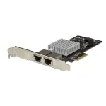 StarTech.com dviejų prievadų 10G PCIe tinklo adapterio plok&scaron;tė - Intel X550AT 10GBASE-T ir NBASE-T PCI Express tinklo sąsajos adapteris 10/5/2.5/1GbE kelių gigabitų Ethernet 5 greičių NIC LAN kortelė