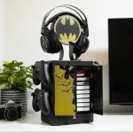 Numskull Games Official Batman Gaming Locker, Diskettenhalter f&uuml;r Spiele, Xbox, Schwarz, Kabelgebunden, 1 St&uuml;ck(e)