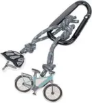 Rakto pakabukas TROIKA E-BIKE KR24-02/BK patvarus dizainas lengvas svoris