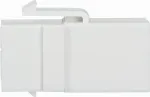Logilink Keystone In-Line Coupler - Gender Changer USB - USB A tipo (M) prie USB A tipo (M) - Keystone lizdas - Baltas (NK0015)