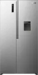 Gorenje HZF55082 NRS917E41XWD G400, Laisvai pastatomas &scaron;aldytuvas su &scaron;aldikliu, American door, Pilka, 2 durys, Liečiamas valdymas, LED