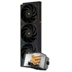 Thermalright Wonder Vision 360 UB ARGB AiO skysčio au&scaron;inimas, ARGB, 6,67 inch OLED ekranas &ndash; 360 mm, juodas