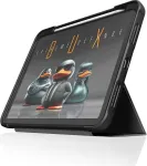 STM Dux Ultra Case Apple iPad 11 (2025) / iPad 10,9 (2022) juodas/skaidrus STM-222-486KX-01
