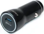 Mobilis Energia 20W automobilinis USB-C įkroviklis su mink&scaron;tu dėklu (020016)