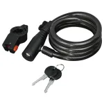Hama 00178110 dviračio spyna Juoda 1200 mm kabelinė spyna