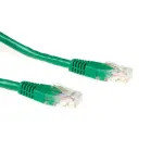 ACT Green 0,5 m CAT6A U/UTP RJ45 jungiamasis kabelis