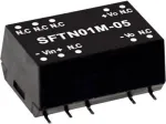 MEAN WELL SFTN01L-15 maitinimo &scaron;altinis ir įtampos keitiklis, 1 W, 15 V