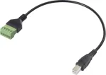 Renkforce USB 2.0 adapterio laidas [1x 2.0 ki&scaron;tukas B - 1x gnybtų jungtis] RF-6443964 30 cm