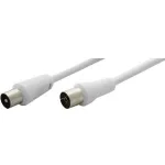 Wentronic Goobay anteninis kabelis, baltas, 15 m &ndash; IEC/Coax ki&scaron;tukas IEC/Koax lizdas (11515)