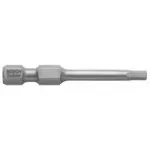 Bosch 2607001735 &scaron;e&scaron;iakampių antgalių rinkinys atsuktuvui, 6 mm, ypač kietas, 3 vnt., E 6.3 (1/4 col.) kotelis