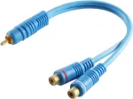 Prailginimo laidas RCA (cinch) ShiverPeaks 40045 &mdash; stereo garso prailginimo laidas, 2 jungtys (pora)