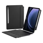 Klaviatūros dėklas su jutikline dalimi Inateck N0064, skirtas Samsung Galaxy Tab S10 FE/S9 FE/S9, juodas