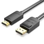 Laidas DP į HDMI 2M/JUODAS Hadbh Vention