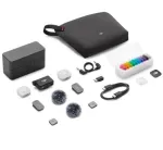 Belaidė mikrofonų sistema DJI Mic Mini 2 (2 siųstuvai + 1 imtuvas + įkrovimo dėklas)