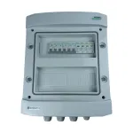 EMITER Hermetic AC Connection Distribution Board IP65 su Noark Type 2 vir&scaron;įtampio apsauga, 2x25A 3 fazės